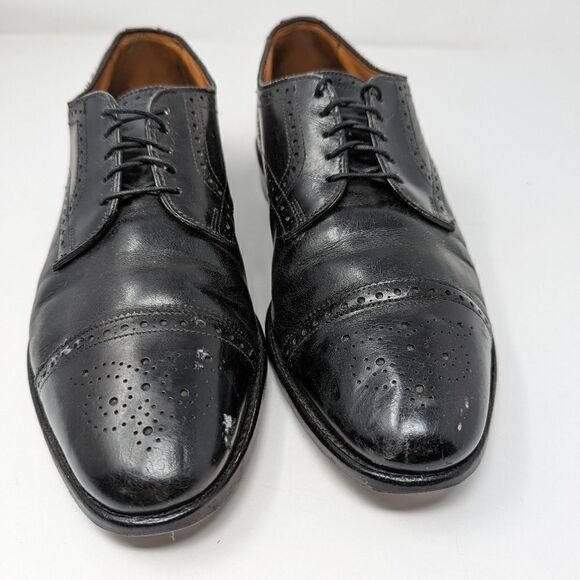 Allen Edmonds Sanford Men\'s Cap Toe Dress Shoes Excellent, high quality leathe main image 6